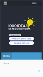 Mobile Screenshot of 1000ideasdenegocios.com